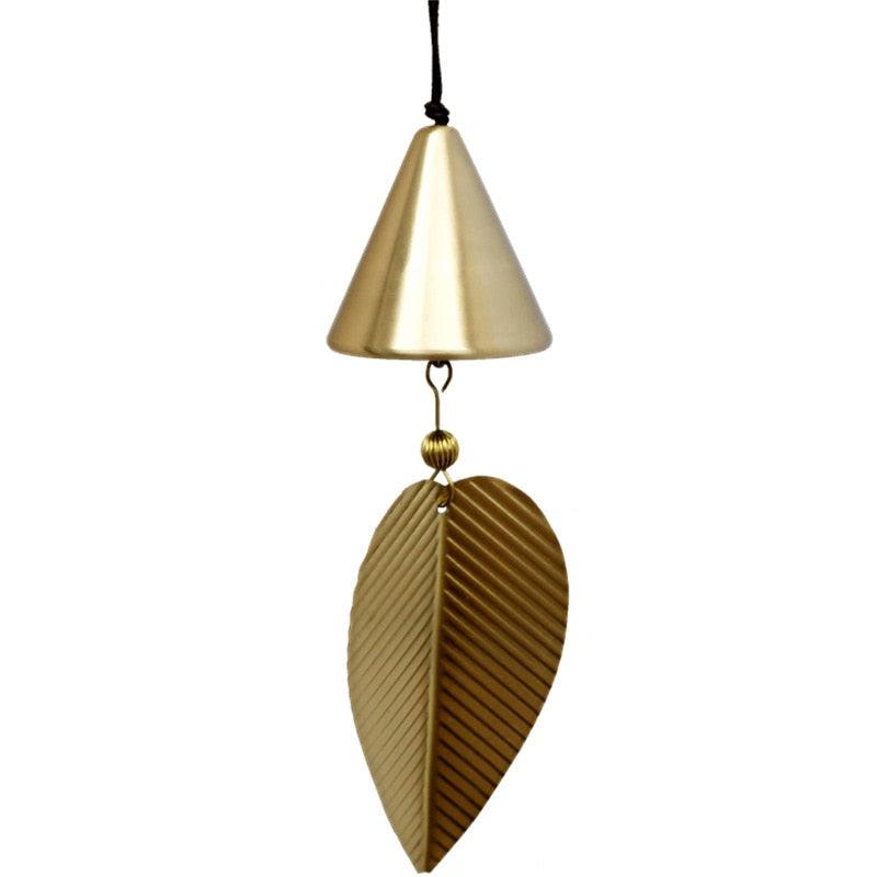 Pure Copper Wind Chimes Ornaments Exquisite Hanging Harmony Bells Garden Rustic Relaxing Tranquil Wind Chimes Japanese Home Balcony Bedroom Wind Chimes Car Pendant Birthday Gift Supplies Stevvex