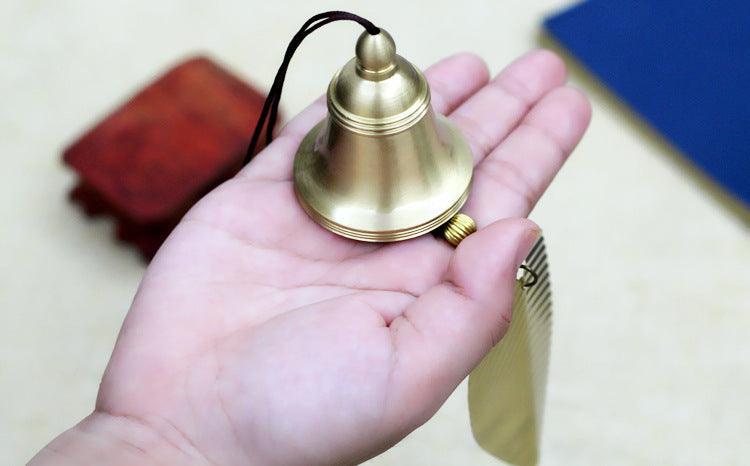 Pure Copper Wind Chimes Ornaments Exquisite Hanging Harmony Bells Garden Rustic Relaxing Tranquil Wind Chimes Japanese Home Balcony Bedroom Wind Chimes Car Pendant Birthday Gift Supplies Stevvex