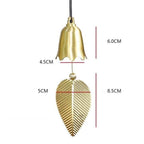Pure Copper Wind Chimes Ornaments Exquisite Hanging Harmony Bells Garden Rustic Relaxing Tranquil Wind Chimes Japanese Home Balcony Bedroom Wind Chimes Car Pendant Birthday Gift Supplies Stevvex