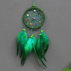 Pure Handmade Dream Catcher Hanging Ornaments Indian Style For Wall Decoration Birthday Gift Decorations Wind Chimes Home Wall Hanging Decora Wedding Decoration Craft Photography Stevvex