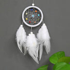 Pure Handmade Dream Catcher Hanging Ornaments Indian Style For Wall Decoration Birthday Gift Decorations Wind Chimes Home Wall Hanging Decora Wedding Decoration Craft Photography Stevvex