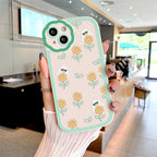 Purple Flower Phone Case For iPhone 11 Case iPhone 13 14 Pro Max iPhone 12 Phone Case iPhone11 iPhone14 Soft Back Cover Cute Pattern Soft iPhone Fashion Comfortable Grip Design & Aesthetic Floral Pattern iphone Case Stevvex