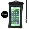 Purple Universal Waterproof Phone Case Water Proof Swim Pouch Bag Cases For iPhone Floating Phone Protector Smartphone Touchscreen Waterproof Pouch Stevvex