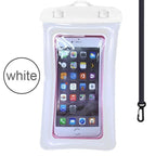 Purple Universal Waterproof Phone Case Water Proof Swim Pouch Bag Cases For iPhone Floating Phone Protector Smartphone Touchscreen Waterproof Pouch Stevvex