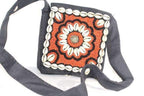 Vintage Cowrie Shell Beaded Crossbody Purse Boho Handmade BandsCo Straps