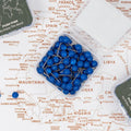 Canvas Push Pins - Blue - SJB-DIAMOND ELITES