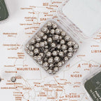 Canvas Push Pins - Silver - SJB-DIAMOND ELITES