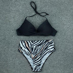 Push Up Bikini Floral Print Swimsuit Swimwear Women Bathing Suit Bikinis Set Brazilian Beach Female Wear Women's Bikini Swimsuits Floral Printed Bathing Suits for Women 2 Piece Bikini Stevvex