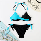 Push Up Bikinis 2022 New Swimwear Women's Bikini Swimsuits Floral Printed Bathing Suits for Women 2 Piece Bikini Women Floral Print Bikini Sets Swimsuit Beach Wear Bathing Suit Female  Two Pieces Stevvex