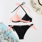 Push Up Bikinis 2022 New Swimwear Women's Bikini Swimsuits Floral Printed Bathing Suits for Women 2 Piece Bikini Women Floral Print Bikini Sets Swimsuit Beach Wear Bathing Suit Female  Two Pieces Stevvex