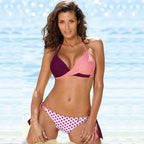 Push Up Bikinis 2022 New Swimwear Women's Bikini Swimsuits Floral Printed Bathing Suits for Women 2 Piece Bikini Women Floral Print Bikini Sets Swimsuit Beach Wear Bathing Suit Female  Two Pieces Stevvex