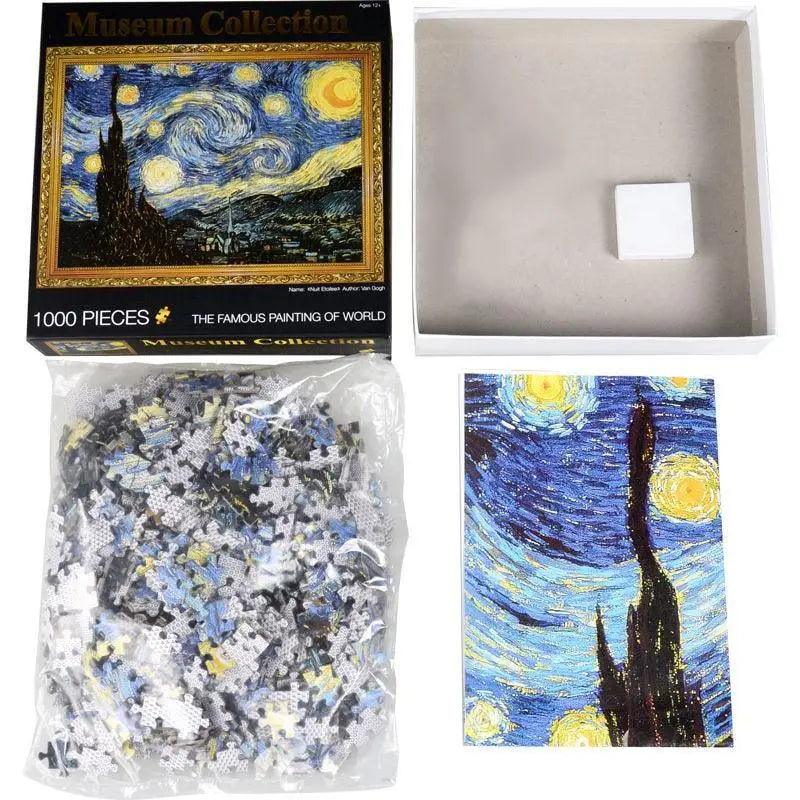 puzzles 1000 pieces Assembling picture Landscape puzzles toys for adults games educational Montessori Toys - SJB-DIAMOND ELITES