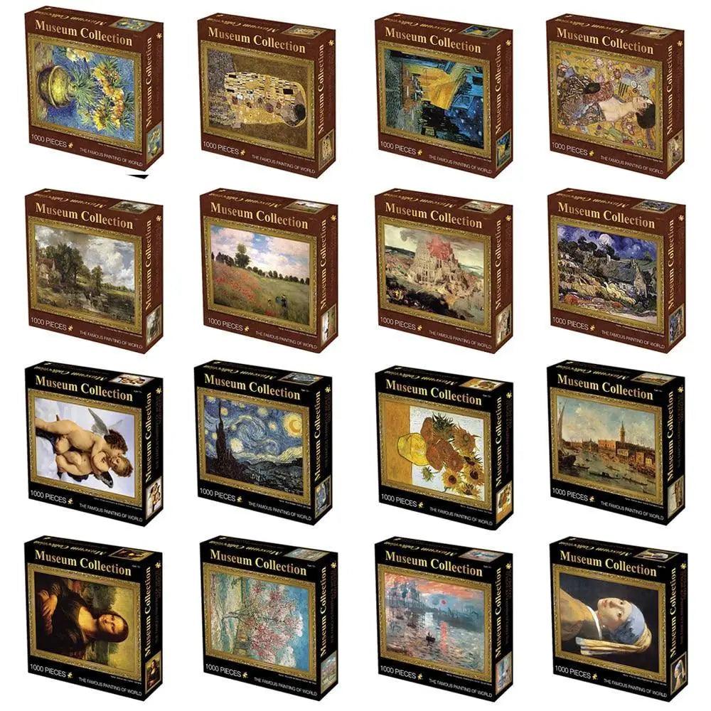 puzzles 1000 pieces Assembling picture Landscape puzzles toys for adults games educational Montessori Toys - SJB-DIAMOND ELITES