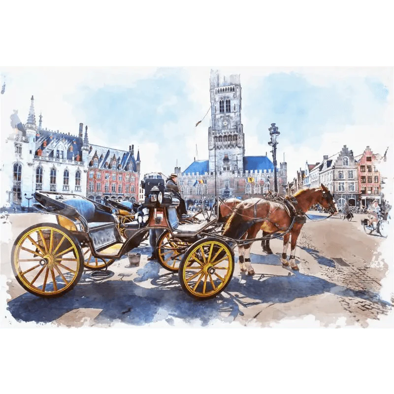 Puzzles 500 Pieces Wooden Assembling Picture Landscape Puzzles Toys For Adults Childrens Kids Games Educational Toy - SJB-DIAMOND ELITES