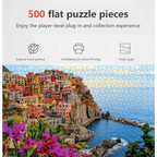 Puzzles 500 Pieces Wooden Assembling Picture Landscape Puzzles Toys For Adults Childrens Kids Games Educational Toy - SJB-DIAMOND ELITES