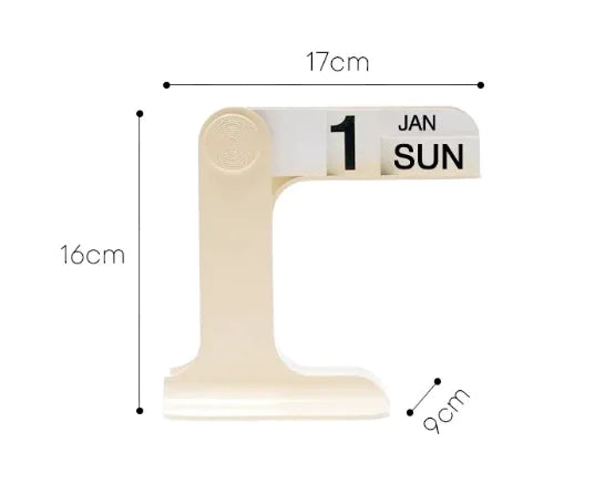 Modern Page Flip Desk Calendar Pi-Mart