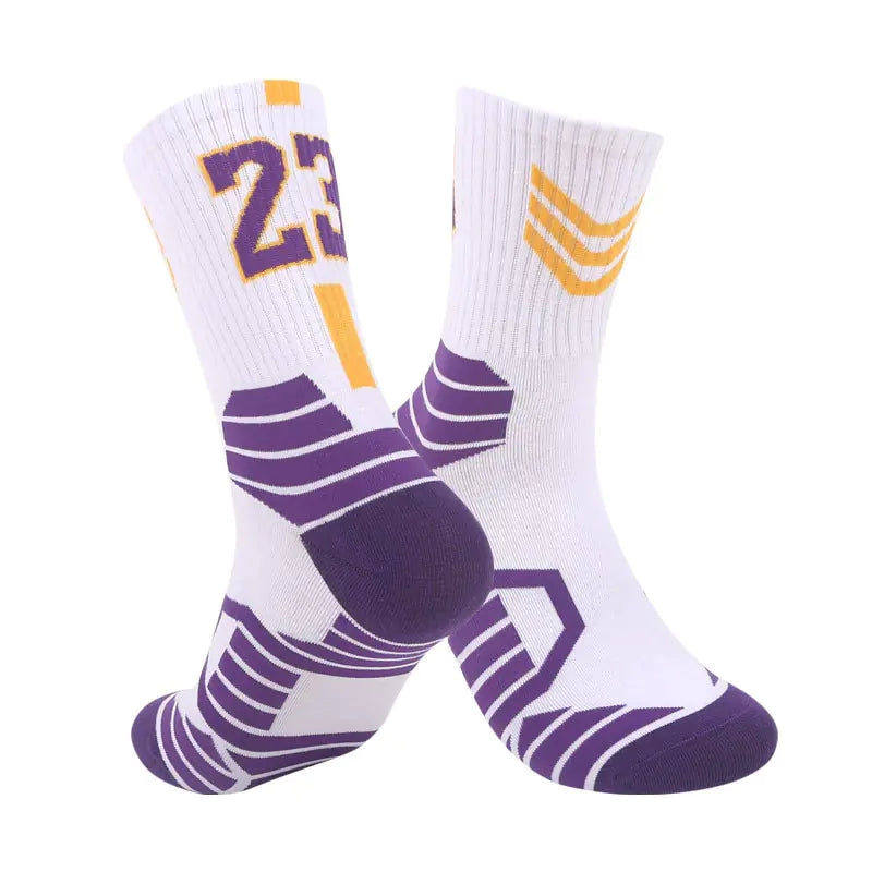 Breathable Non-Slip Professional Basketball Socks for Men, Women, and Kids - Ideal for Sports, Cycling, Climbing, and Running Pi-Mart