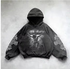 Urban Vibe Hooded Y2K Streetwear Sweatshirt Pi-Mart