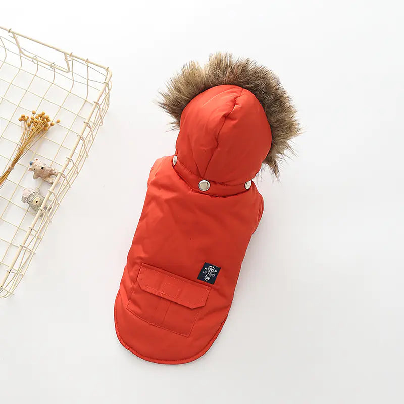 Hooded Down Jackets for Dogs - Pet Supplies Pi-Mart