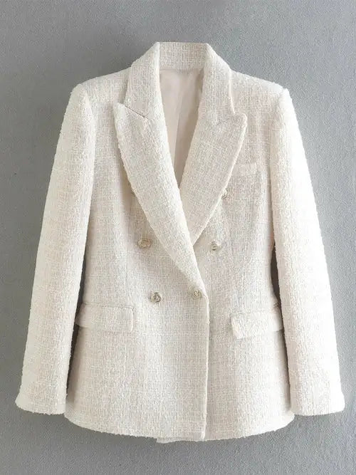 Women Blazer Breasted Pi-Mart