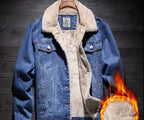 Thick Insulated Denim Jacket