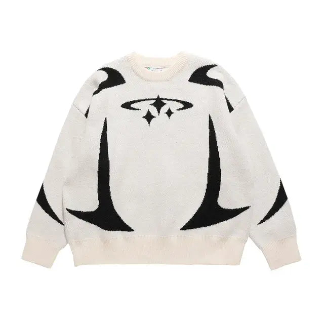 Men's Oversized Pullover Sweater Pi-Mart