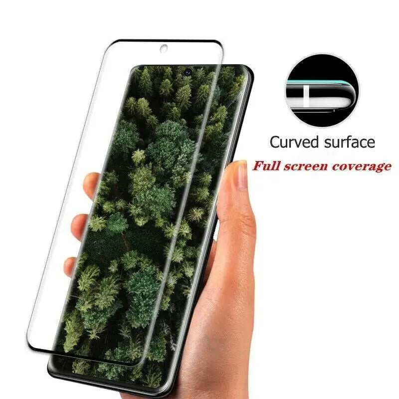 3 PACK - For Samsung Galaxy S21 PLUS ULTRA Tempered Glass Screen Protector Clear Pi-Mart