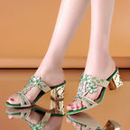 Queen Fashion PU Sandals Knit Women Transparent Sandals Pointed Toe High Heels Party Cross Women High Heel Sandals Transparent Pointed Toe Luxury Dress Outdoor Sandals Stevvex