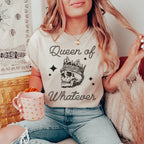 Queen Of Whatever Tee Peachy Sunday