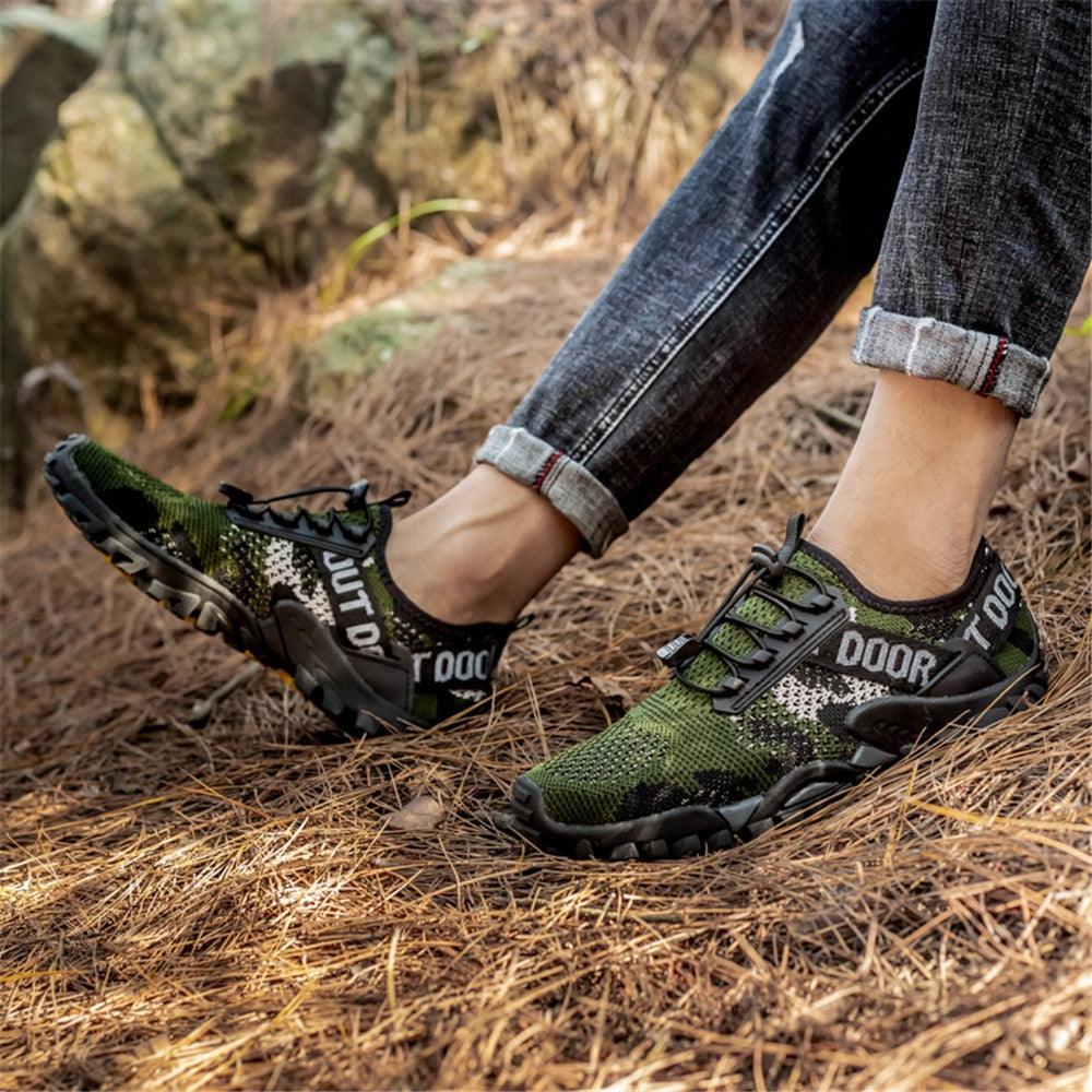Quick Dry Men Sneakers Slip On Upstream Shoes Water Hiking Beach Surfing Shoes Sandals Barefoot Beach Sneakers Swim Boating Fishing Yoga Gym Stevvex