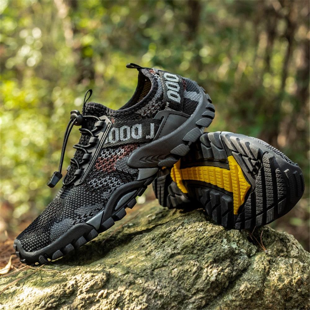 Quick Dry Men Sneakers Slip On Upstream Shoes Water Hiking Beach Surfing Shoes Sandals Barefoot Beach Sneakers Swim Boating Fishing Yoga Gym Stevvex