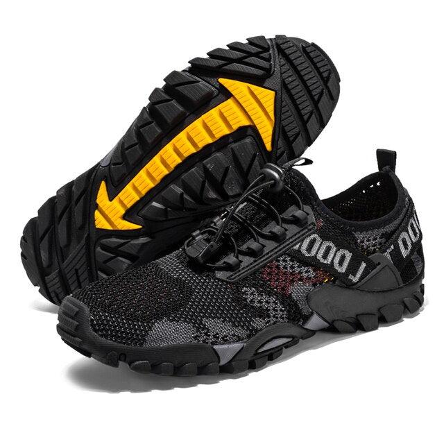 Quick Dry Men Sneakers Slip On Upstream Shoes Water Hiking Beach Surfing Shoes Sandals Barefoot Beach Sneakers Swim Boating Fishing Yoga Gym Stevvex