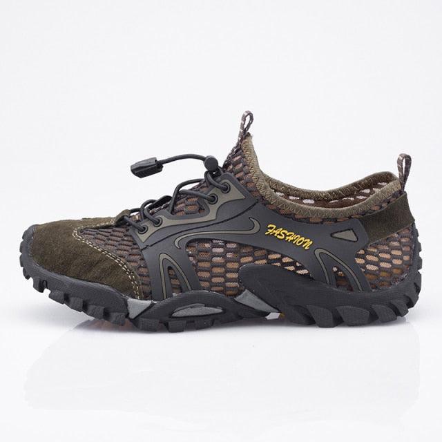 Quick Dry Men Sneakers Slip On Upstream Shoes Water Hiking Beach Surfing Shoes Sandals Barefoot Beach Sneakers Swim Boating Fishing Yoga Gym Stevvex