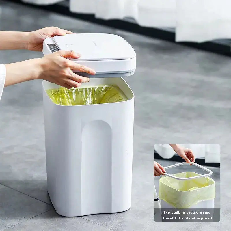 Trash Can with Intelligent Sensor Pi-Mart