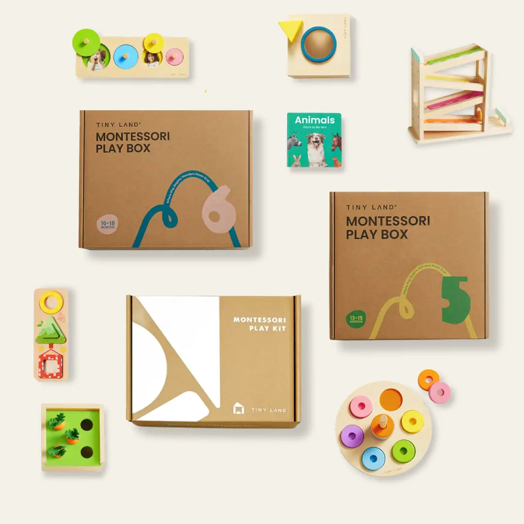 Tiny Land® Montessori Advanced Skills Baby Set（13–24 months） - SJB-DIAMOND ELITES