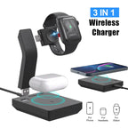 3 in 1 Wireless Charger 15W Pi-Mart
