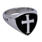 R2 Shield Cross Ring KingdomWear