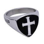 R2 Shield Cross Ring KingdomWear