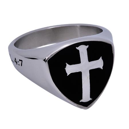 R2 Shield Cross Ring KingdomWear