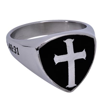 R2 Shield Cross Ring KingdomWear