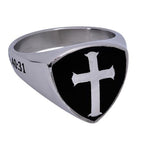 R2 Shield Cross Ring KingdomWear