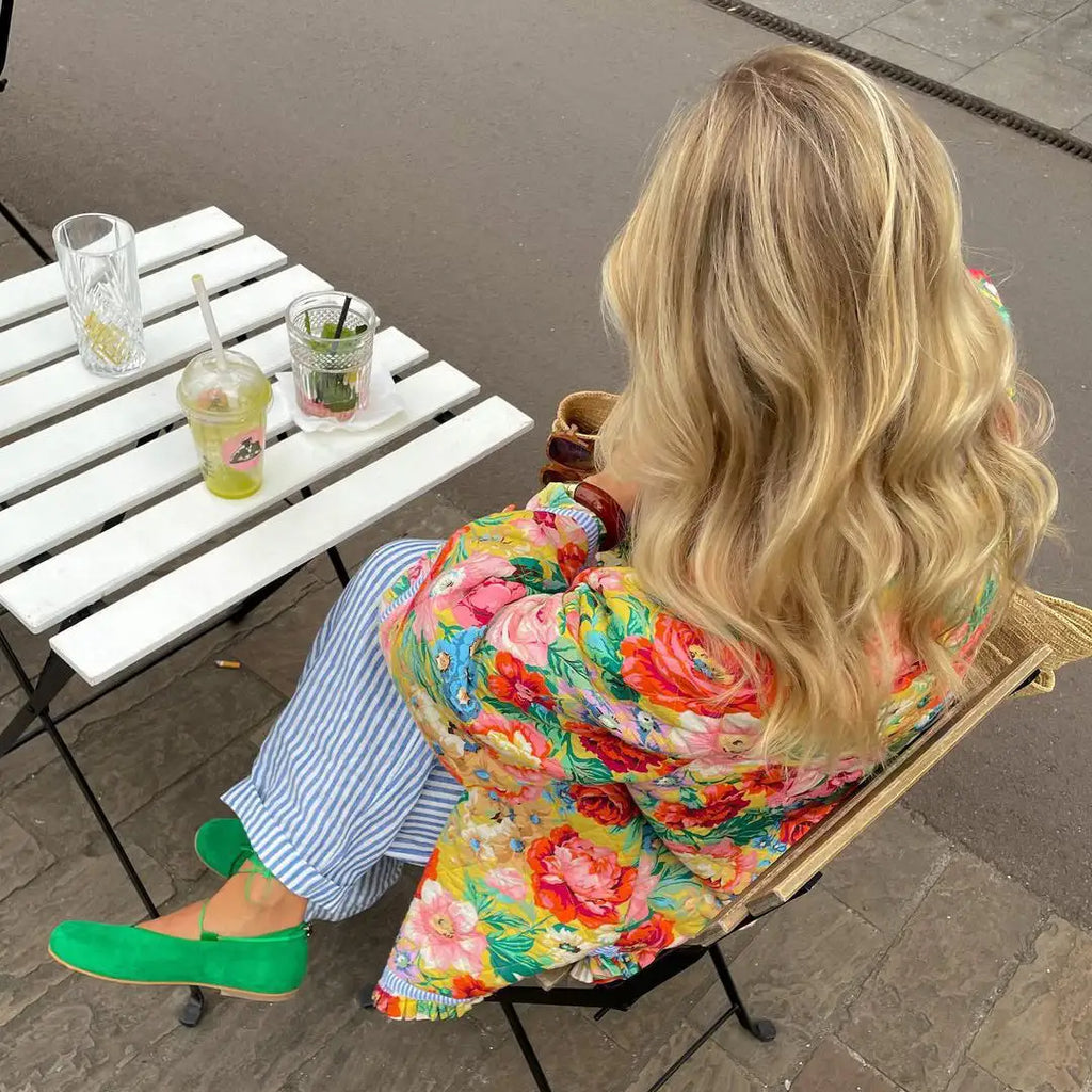 Floral Patchwork Jacket Pi-Mart