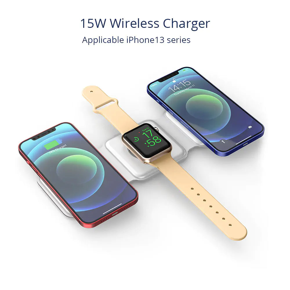 Magnetic Foldable Wireless Charger Pi-Mart