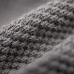 Casual Knit Sweater Half-Zip Essentials Hoodies Pi-Mart