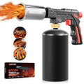 AUXTUR Powerful Propane TorchCooking Blow Torch for Food Butane Kitchen Torch Creme Brulee Torch Culinary Torch Refillable Charcoal Grill Lighter Campfire Starter-Butane Gas Not Included Lootquake LLC