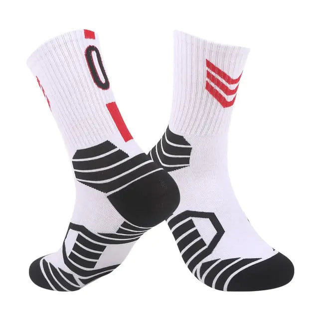 Breathable Non-Slip Professional Basketball Socks for Men, Women, and Kids - Ideal for Sports, Cycling, Climbing, and Running Pi-Mart