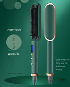 Straighteners Curling Hair Iron Hair Brush Pi-Mart