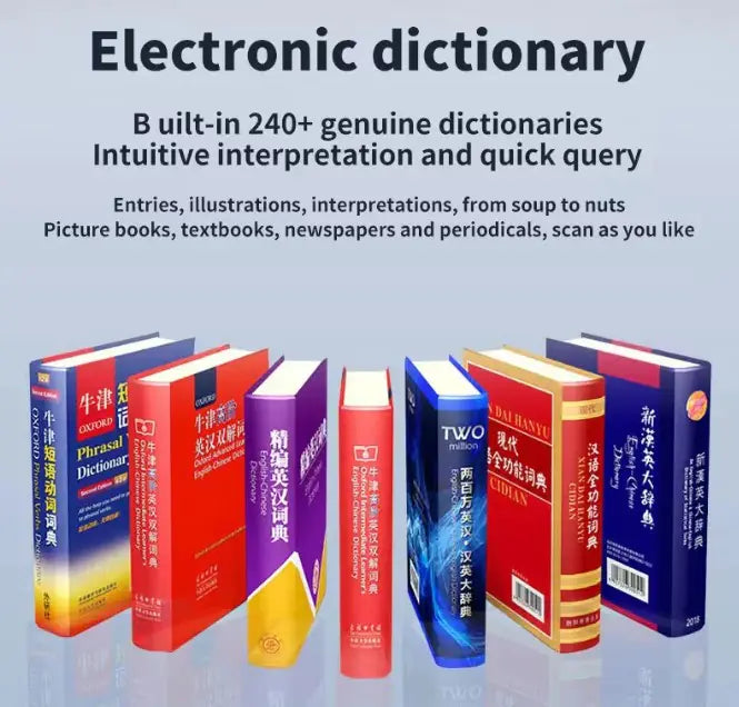 Scanning Translation Pen Multi-language Pi-Mart