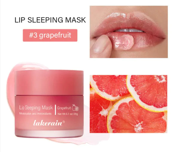 New Sleep Lip Balm Fade Lip Lines Exfoliating Skin Nourishing And Hydrating Pi-Mart