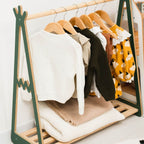 Wooden children's clothing rack - SJB-DIAMOND ELITES